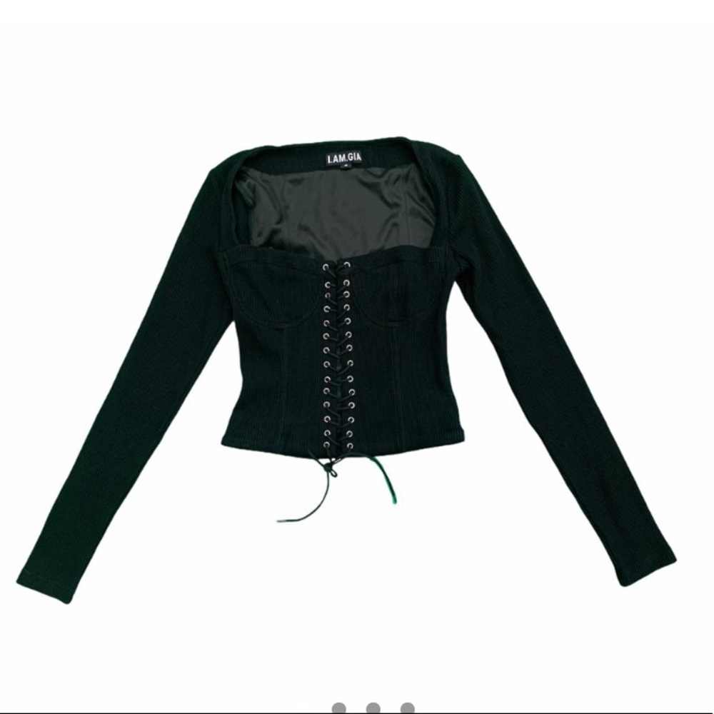 I.AM.GIA Portia Top Black size Small, brand new